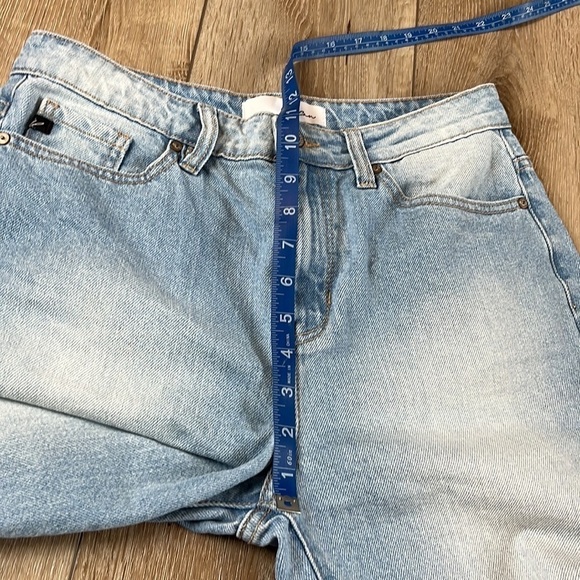 KanCan Boyfriend Relaxed Fit Distressed Ankle Jeans Light Wash - Picture 13 of 13